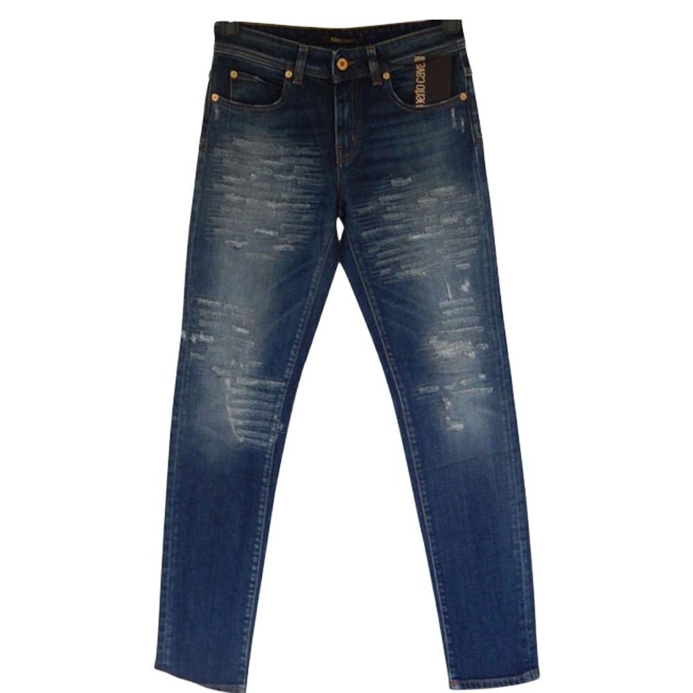 Roberto Cavalli Distressed Skinny Jeans – Women’s IT 46 US:10 – NWT